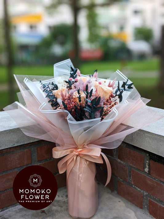 Momoko Summer Orange Flower Bouquet (2)