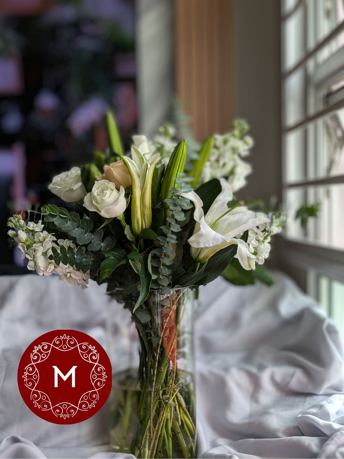 Momoko Lily Perfection Flower Arrangement