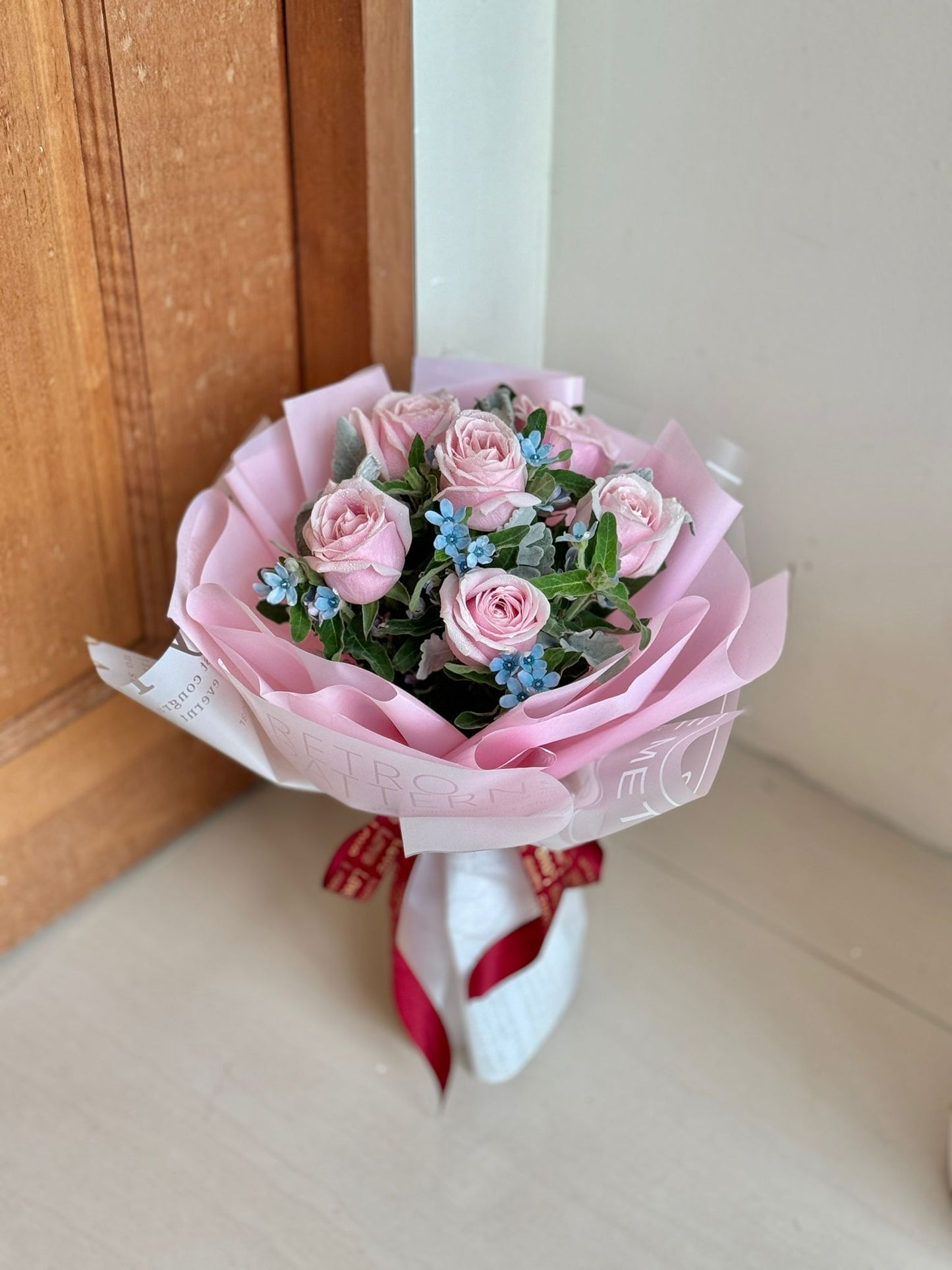 Momoko Baby Pink Flower Bouquet
