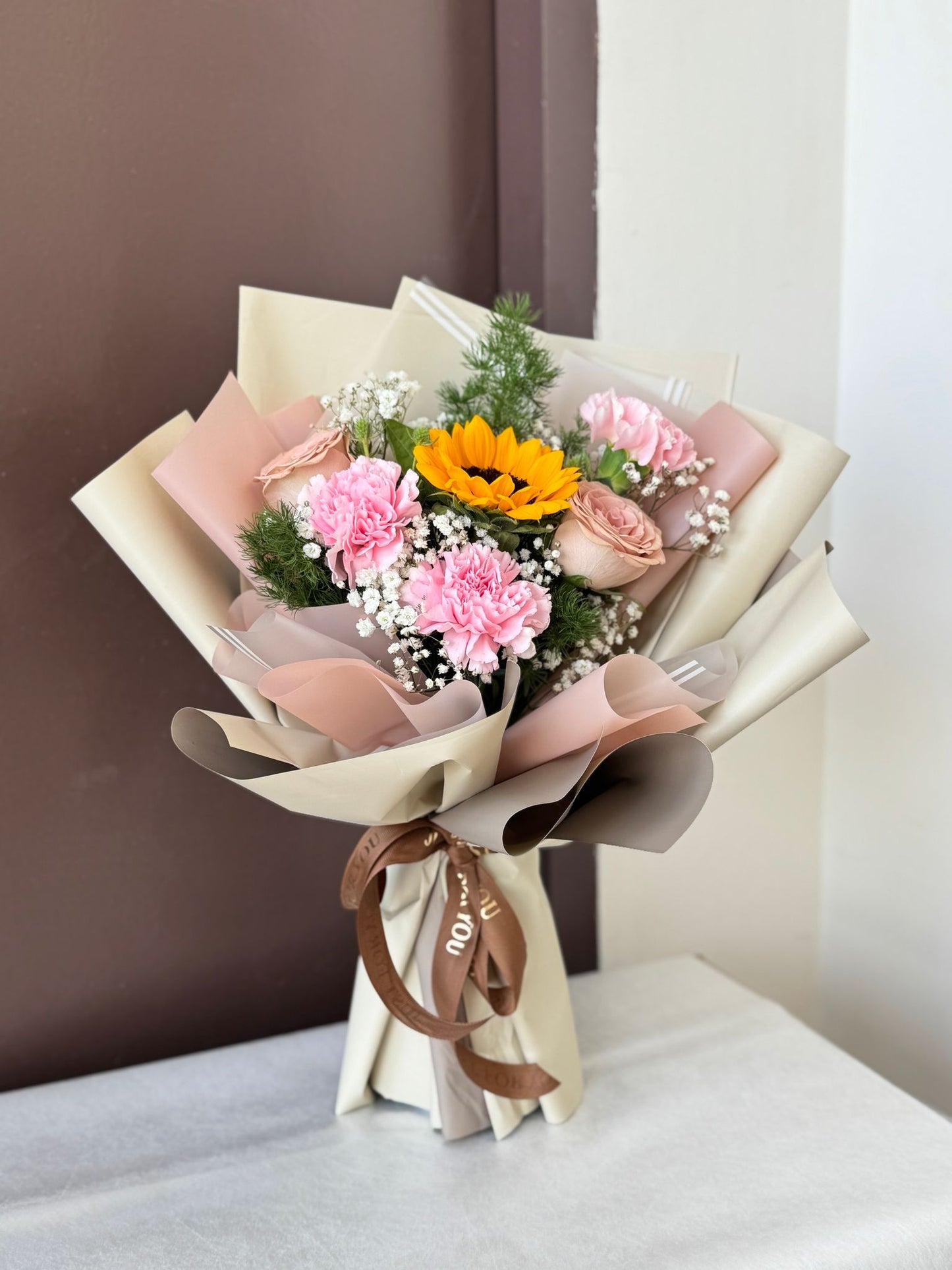 Momoko Flower Golden Sunflower Bouquet