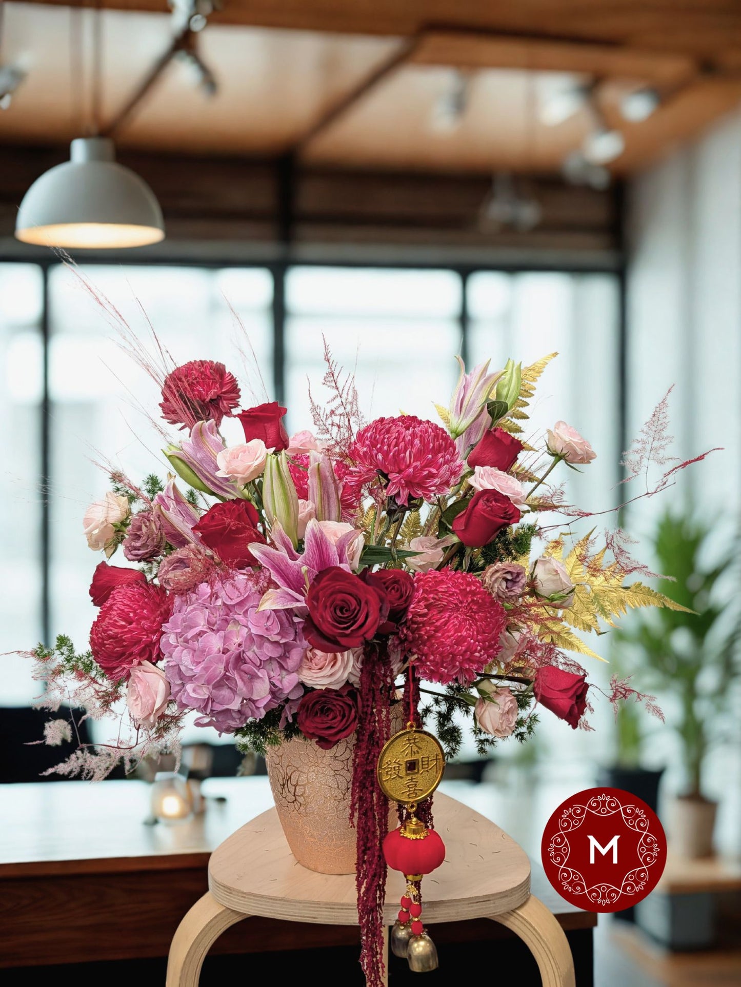 Momoko Bountiful Harvest Flower Arrangement