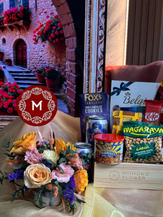 Momoko Sweets & Serenity Deepavali Hamper Arrangement