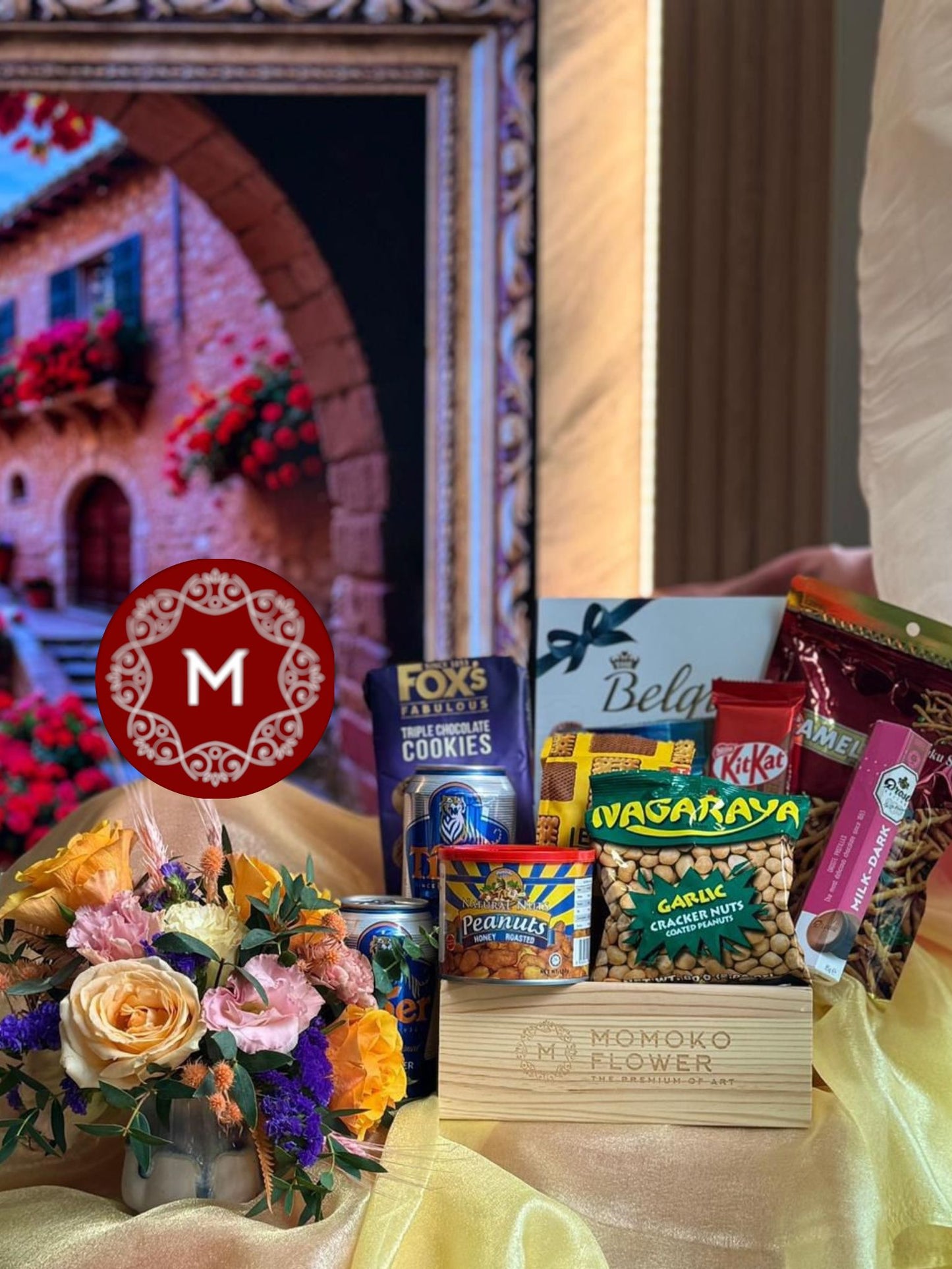 Momoko Sweets & Serenity Deepavali Hamper Arrangement