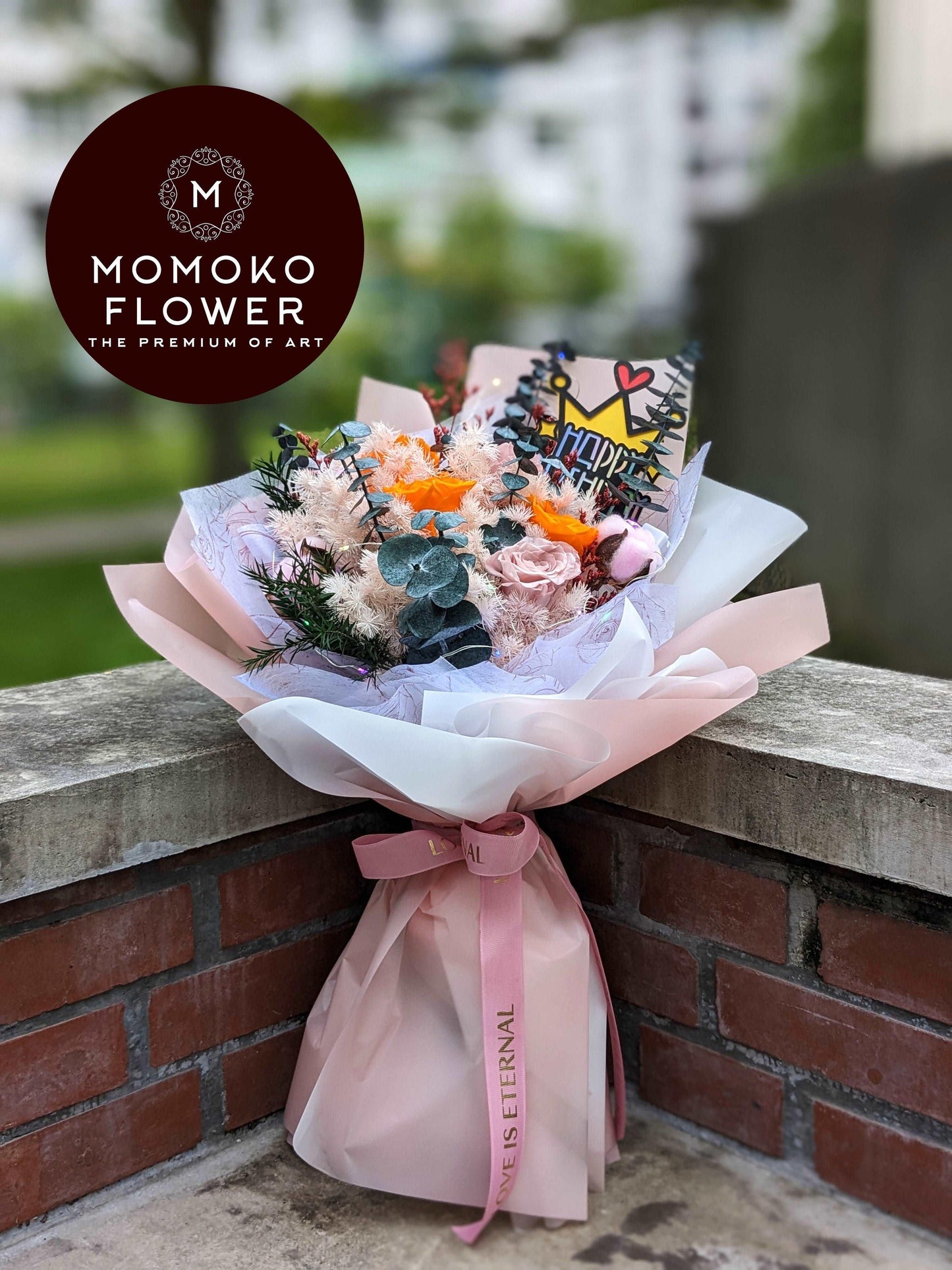 Momoko Ai no okurimono Flower Bouquet - Momoko Flower