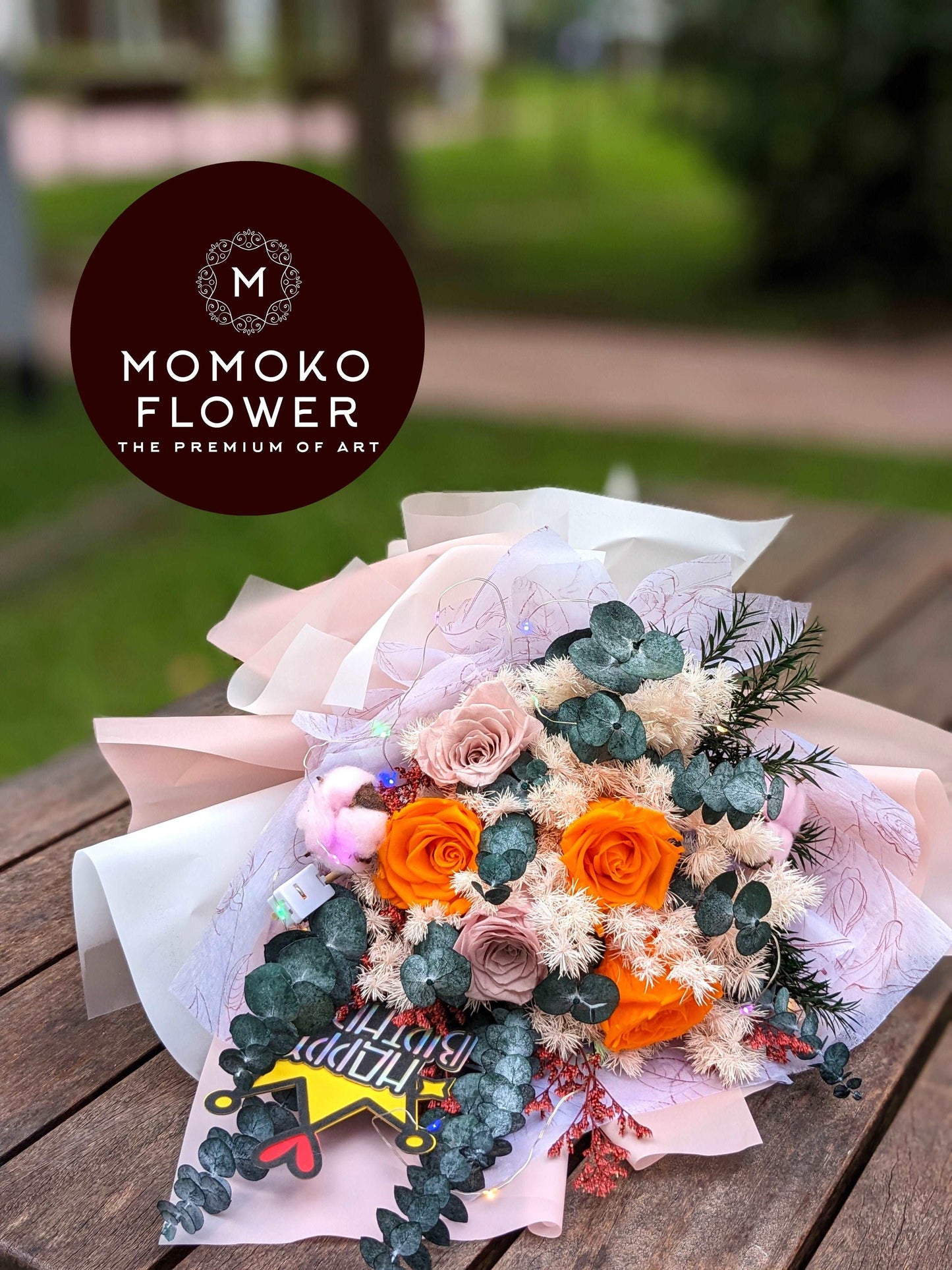 Momoko Ai no okurimono Flower Bouquet
