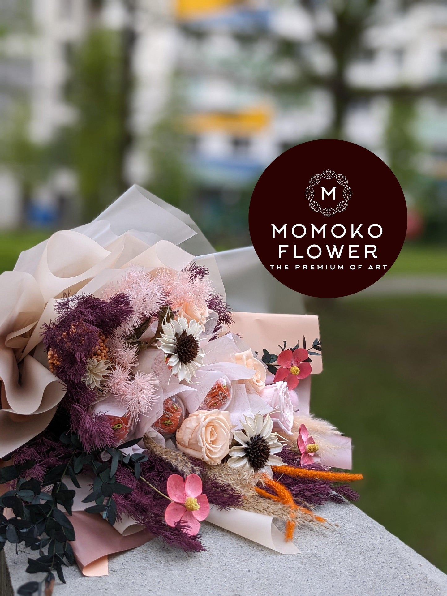 Momoko Charm Kirei Flower Bouquet - Momoko Flower