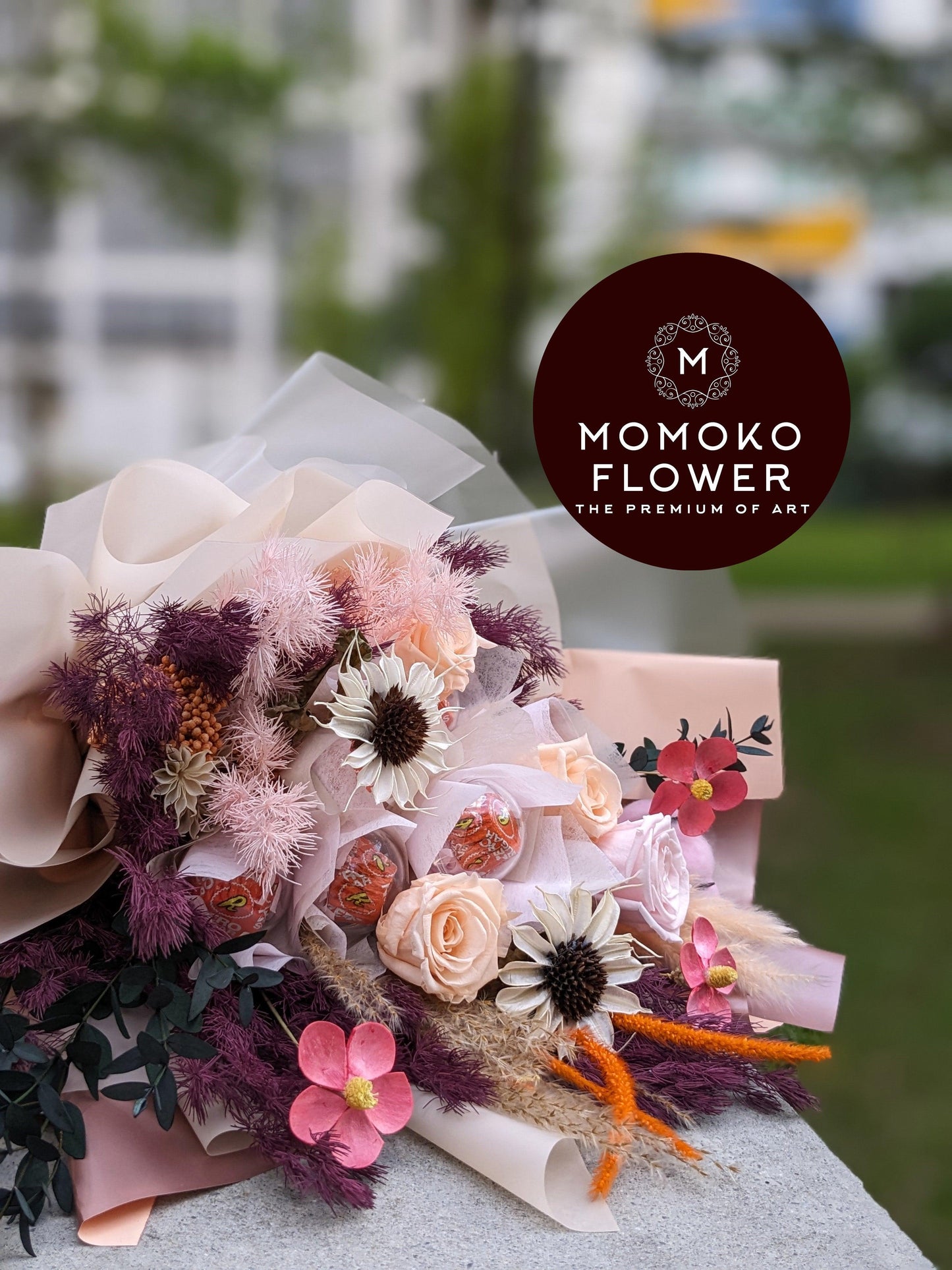 Momoko Charm Kirei Flower Bouquet - Momoko Flower