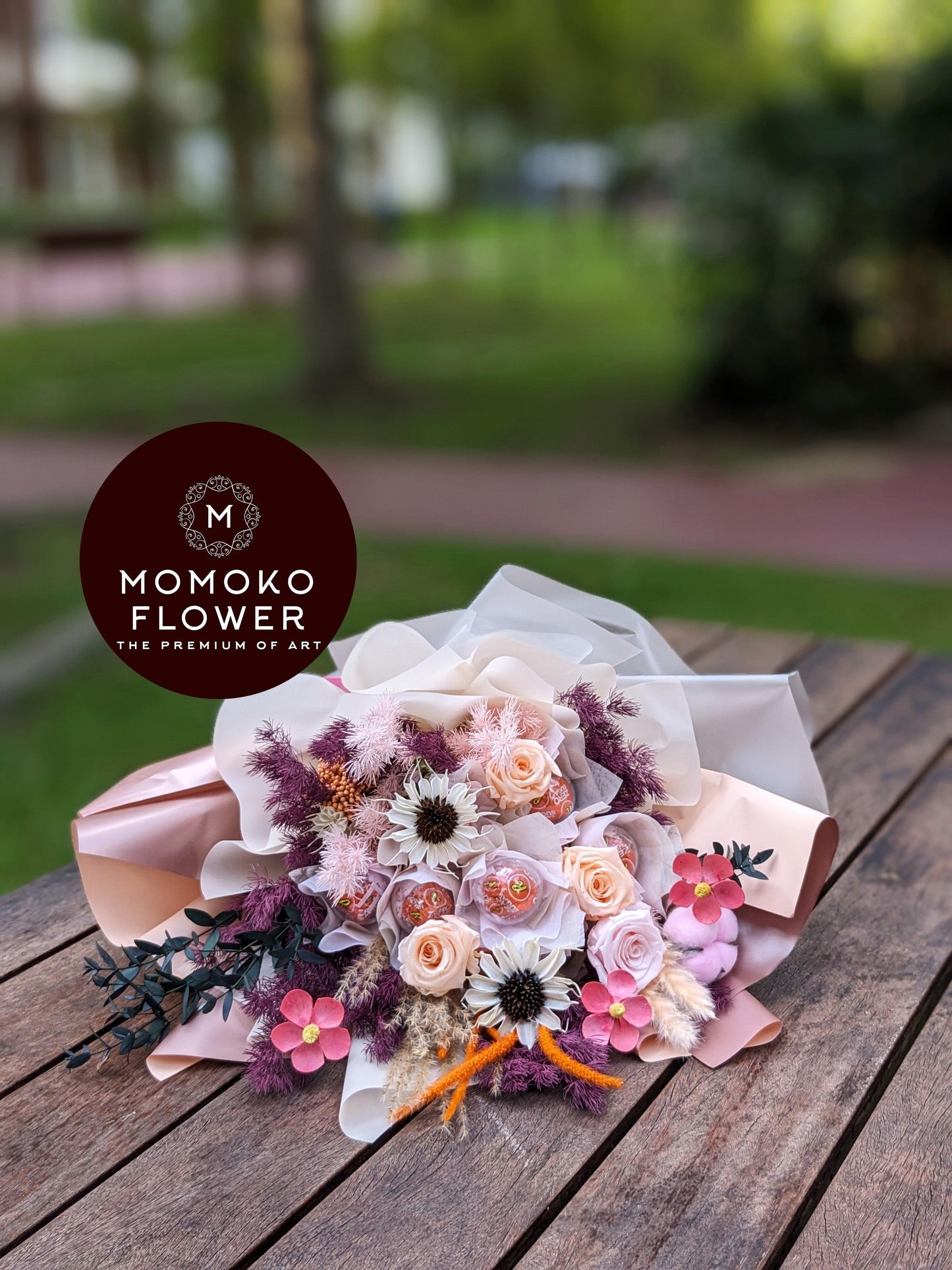 Momoko Charm Kirei Flower Bouquet - Momoko Flower