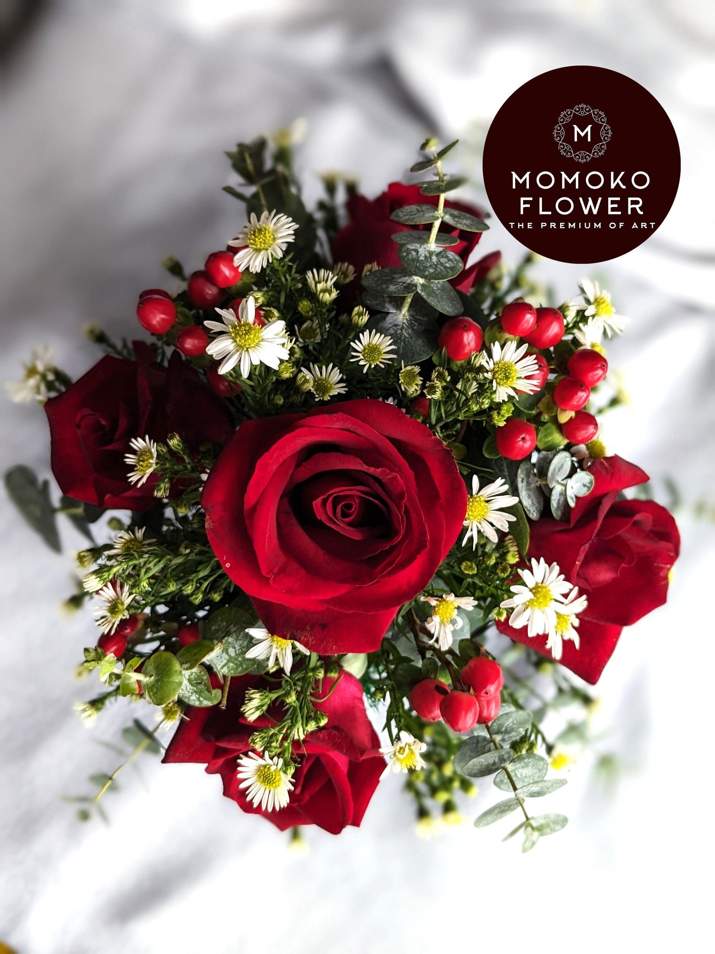 Momoko Red French Flower Arrangement - Momoko Flower
