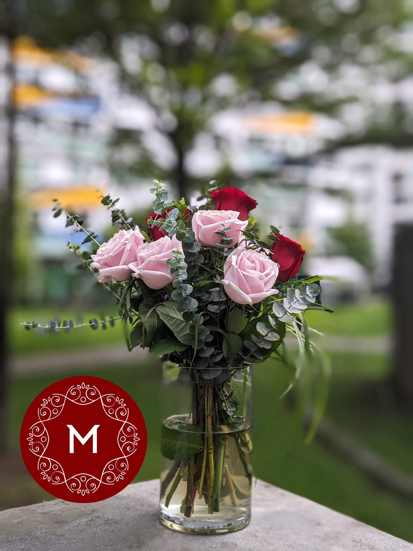 Momoko Rose Carpenter Flower Arrangement - Momoko Flower