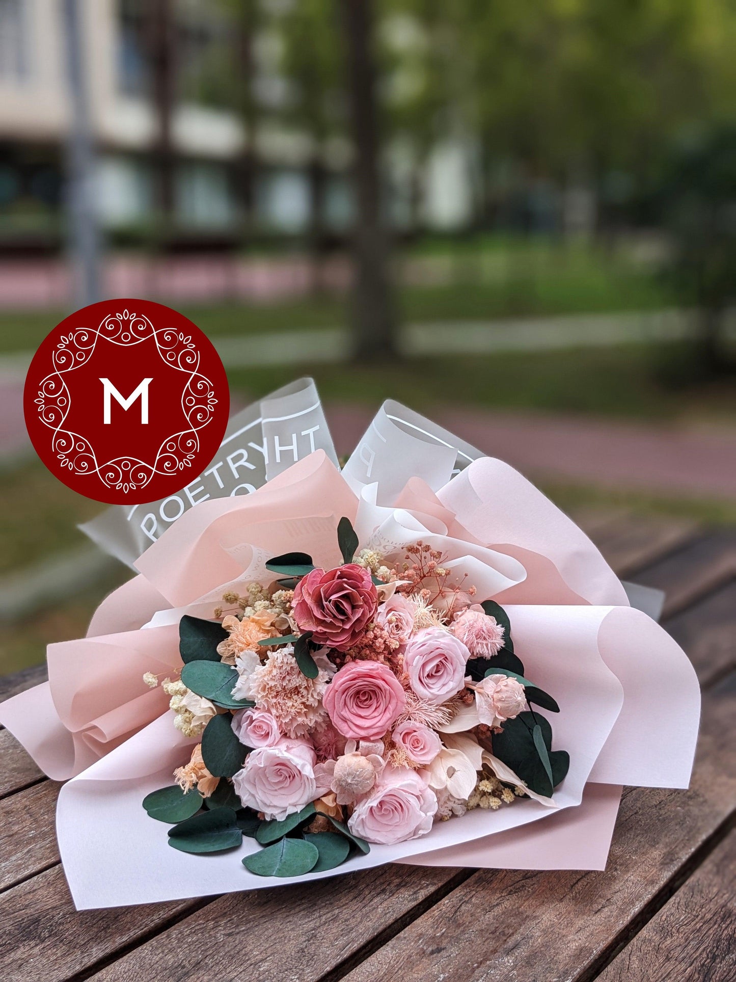 Momoko Roseate Reverie Flower Bouquet - Momoko Flower