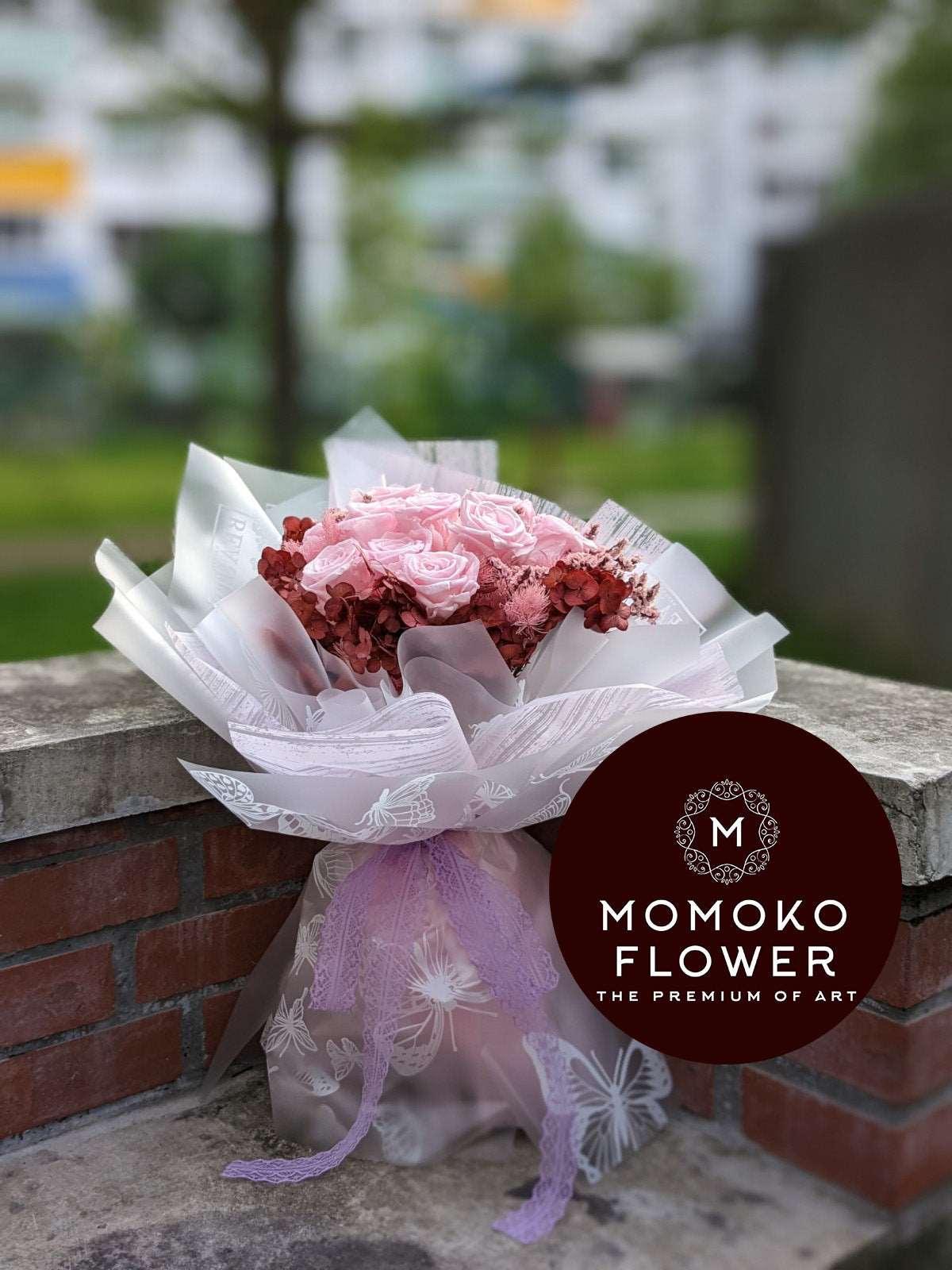 Momoko Sakura Romance Flower Bouquet - Momoko Flower