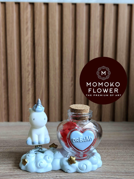Momoko Sweet Unicorn and Bottle - Momoko Flower