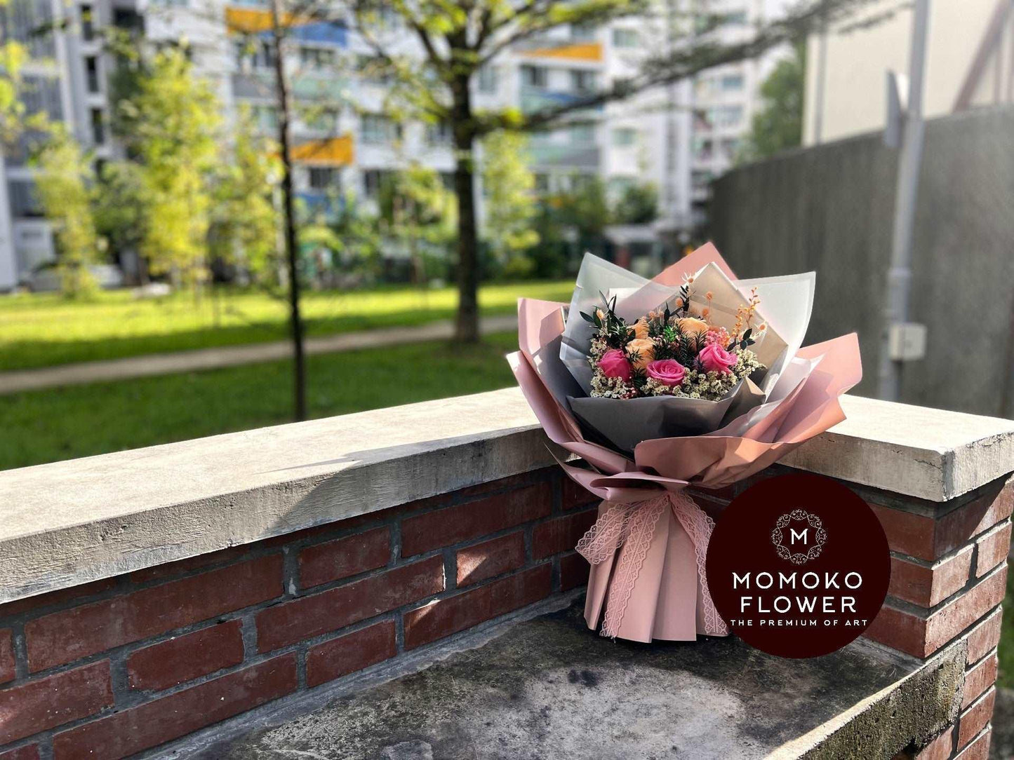 Momoko Tomorrow Morning Flowers Bouquet - Momoko Flower