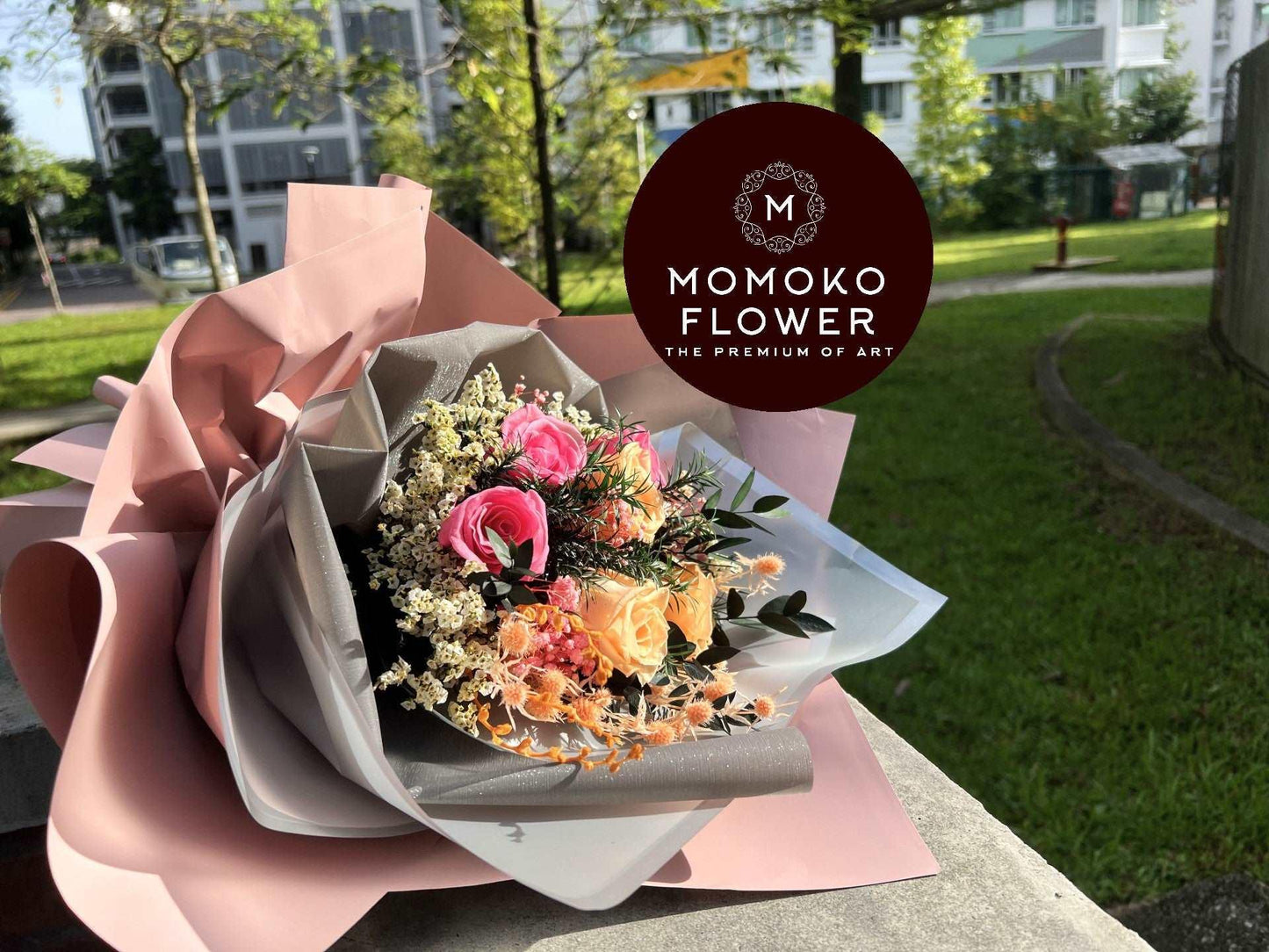 Momoko Tomorrow Morning Flowers Bouquet - Momoko Flower