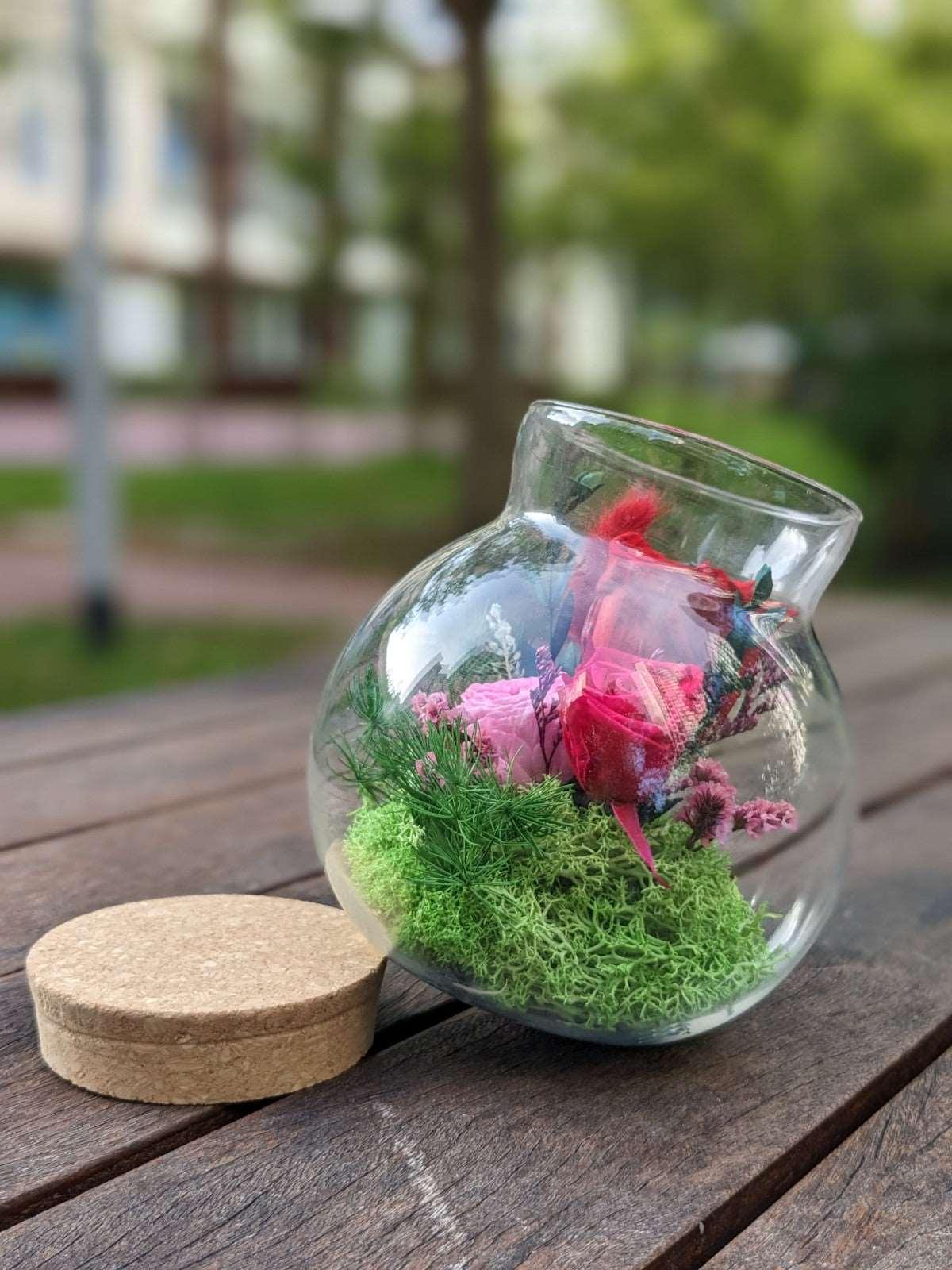 Passion Love Dome Arrangement - Momoko Flower