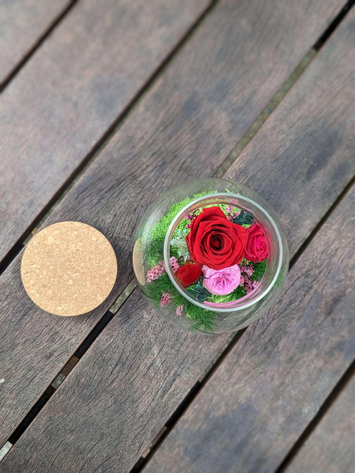 Passion Love Dome Arrangement - Momoko Flower