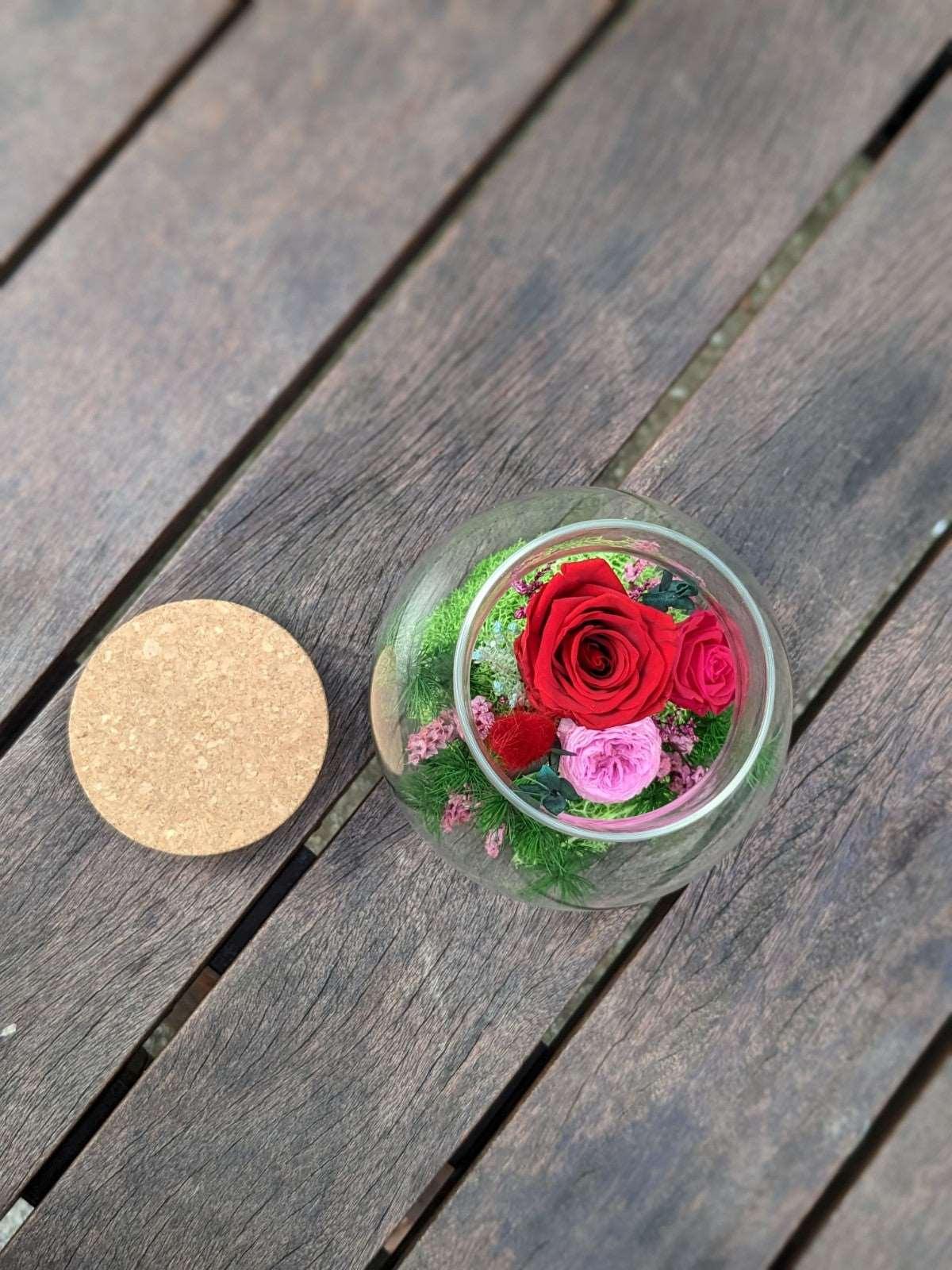 Passion Love Dome Arrangement - Momoko Flower