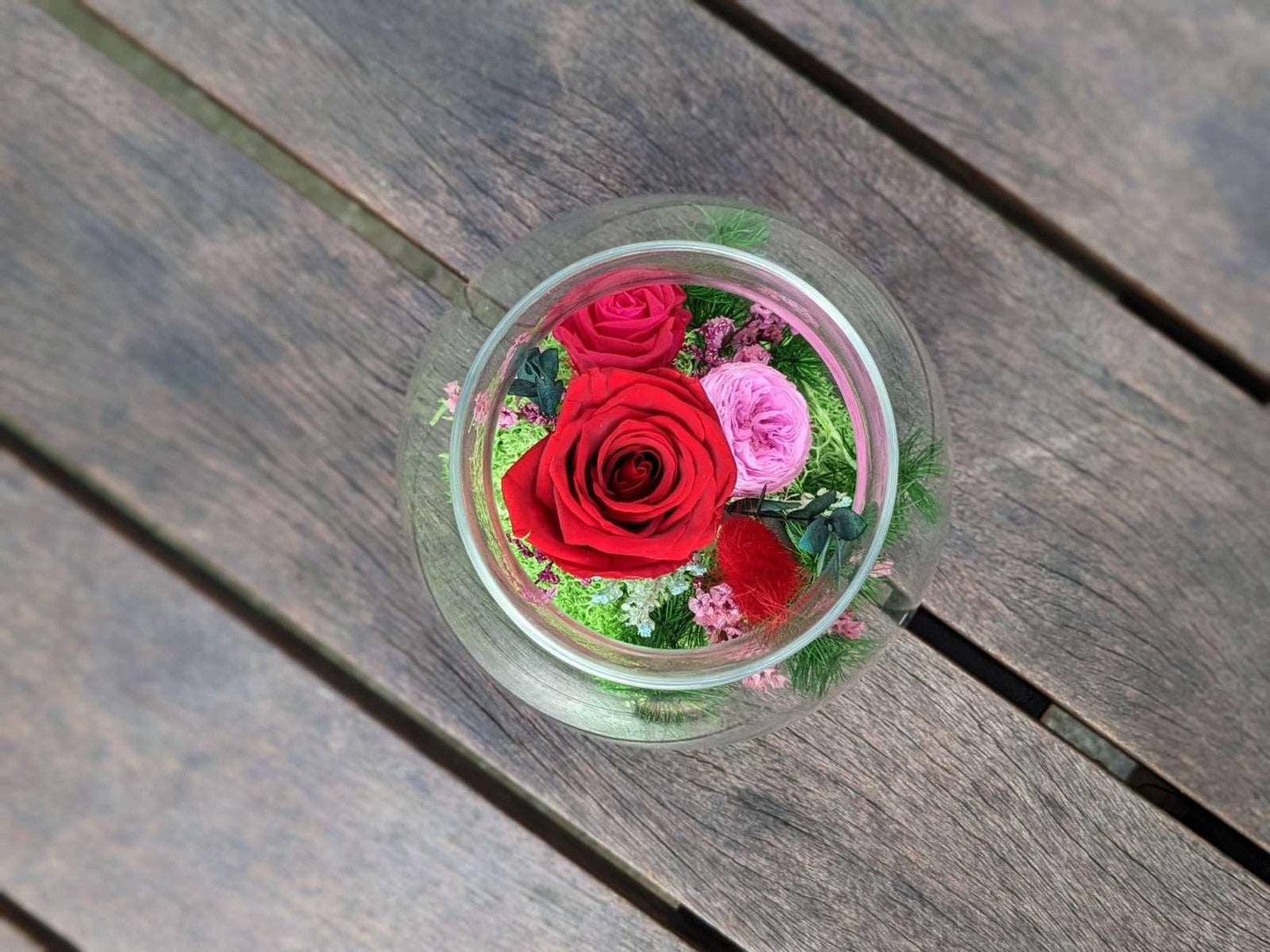 Passion Love Dome Arrangement - Momoko Flower