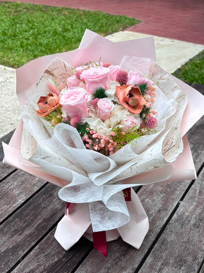 Momoko Blush Harmony Fower Bouquet