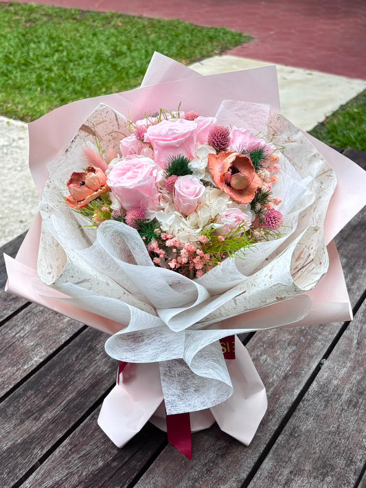 Momoko Blush Harmony Fower Bouquet