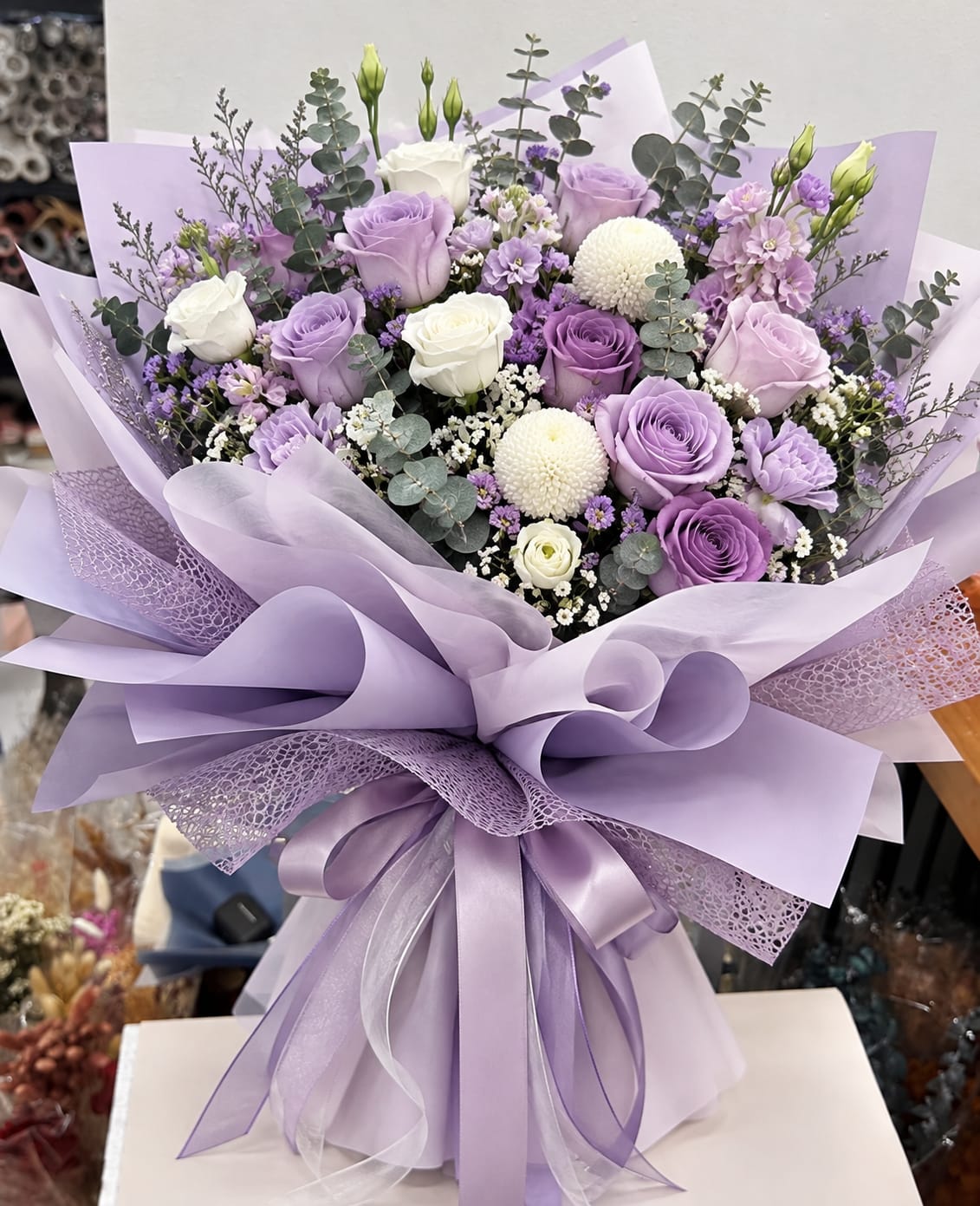 Momoko Lavender Stardust Flower Bouquet