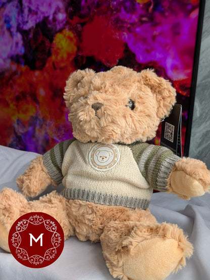 Momoko Sweater Bear Plush Toy