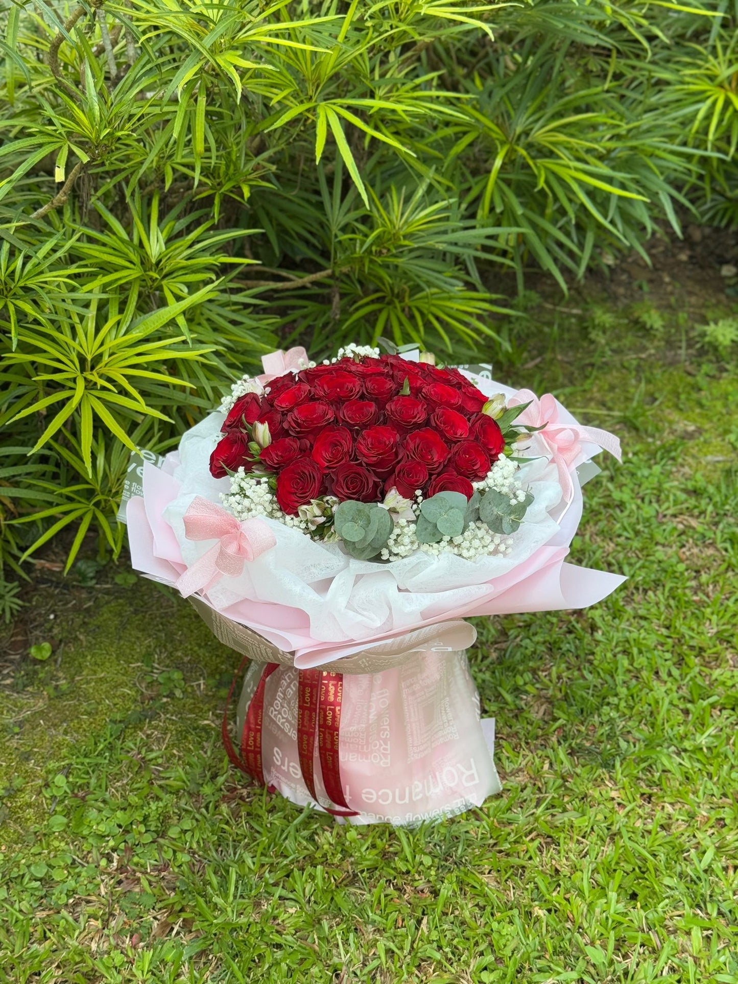 Momoko Sweet Red Cherry Flower Bouquet