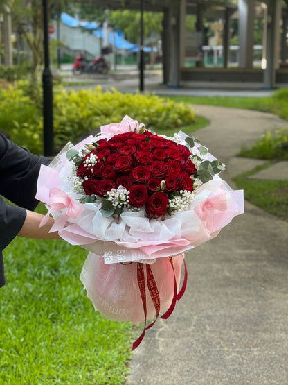 Momoko Sweet Red Cherry Flower Bouquet