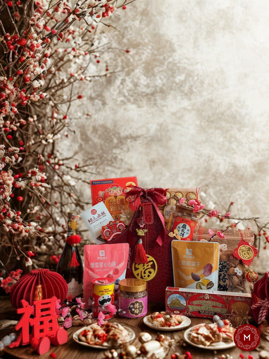 Momoko CNY Blooming Fortune Hamper Arrangement