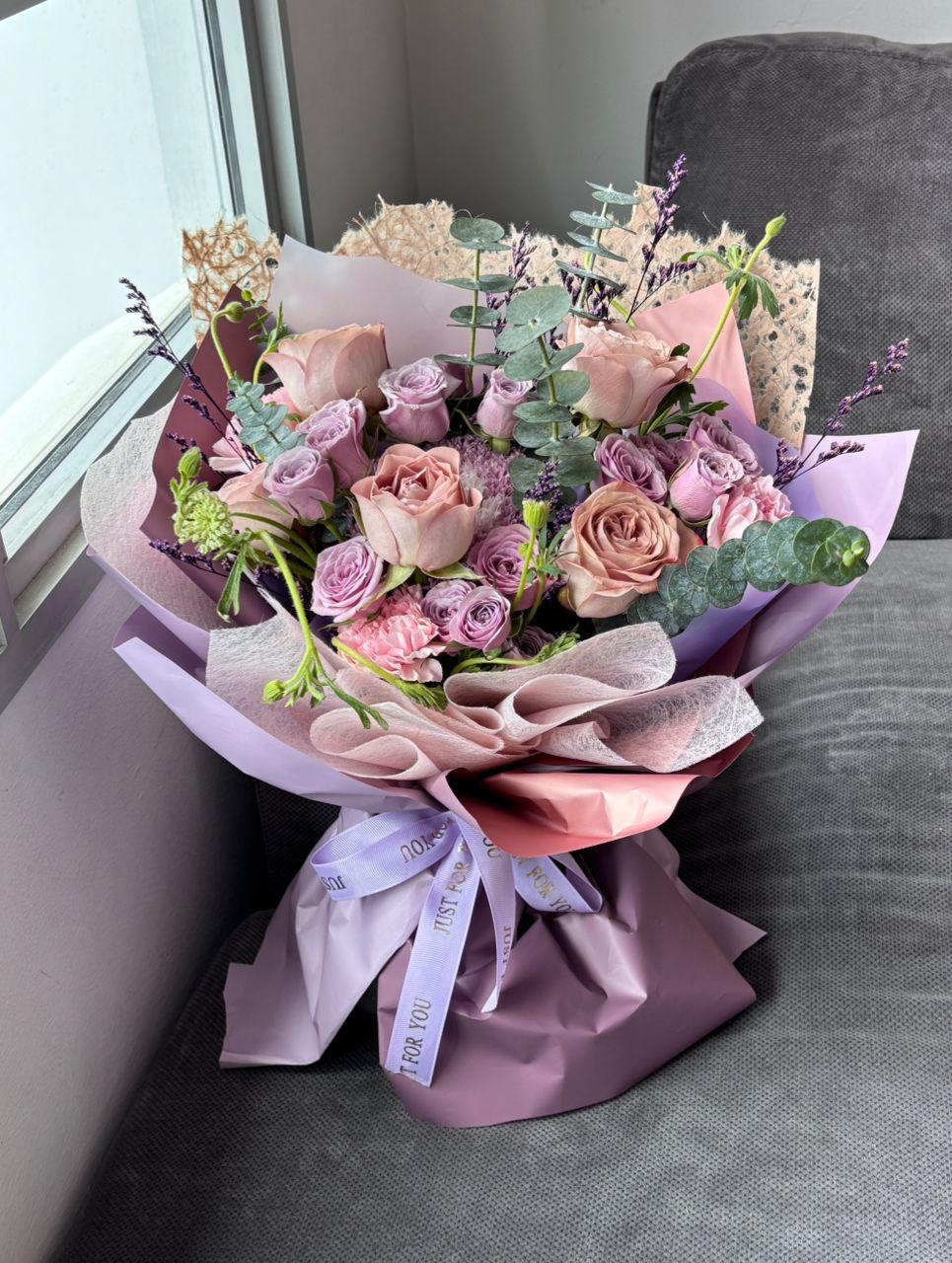 Momoko Flower Mauve Blush Bouquet