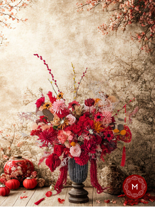 Momoko Year of Good Fortune Flower Arrangement