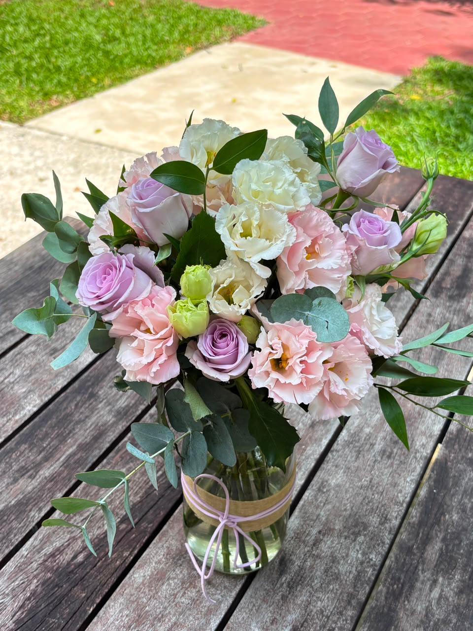 Momoko Moonlit Lilac Flower Arrangement