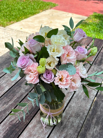 Momoko Moonlit Lilac Flower Arrangement