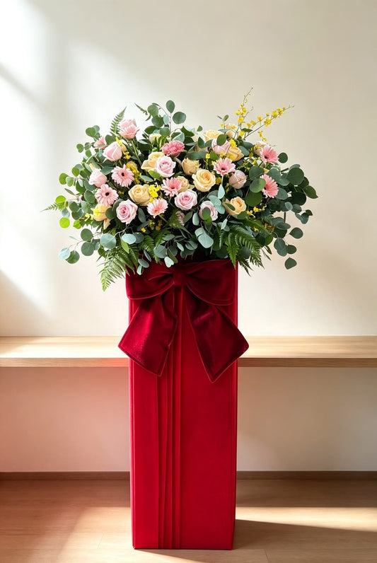 Momoko Radiance of Success Opening Flower Stand