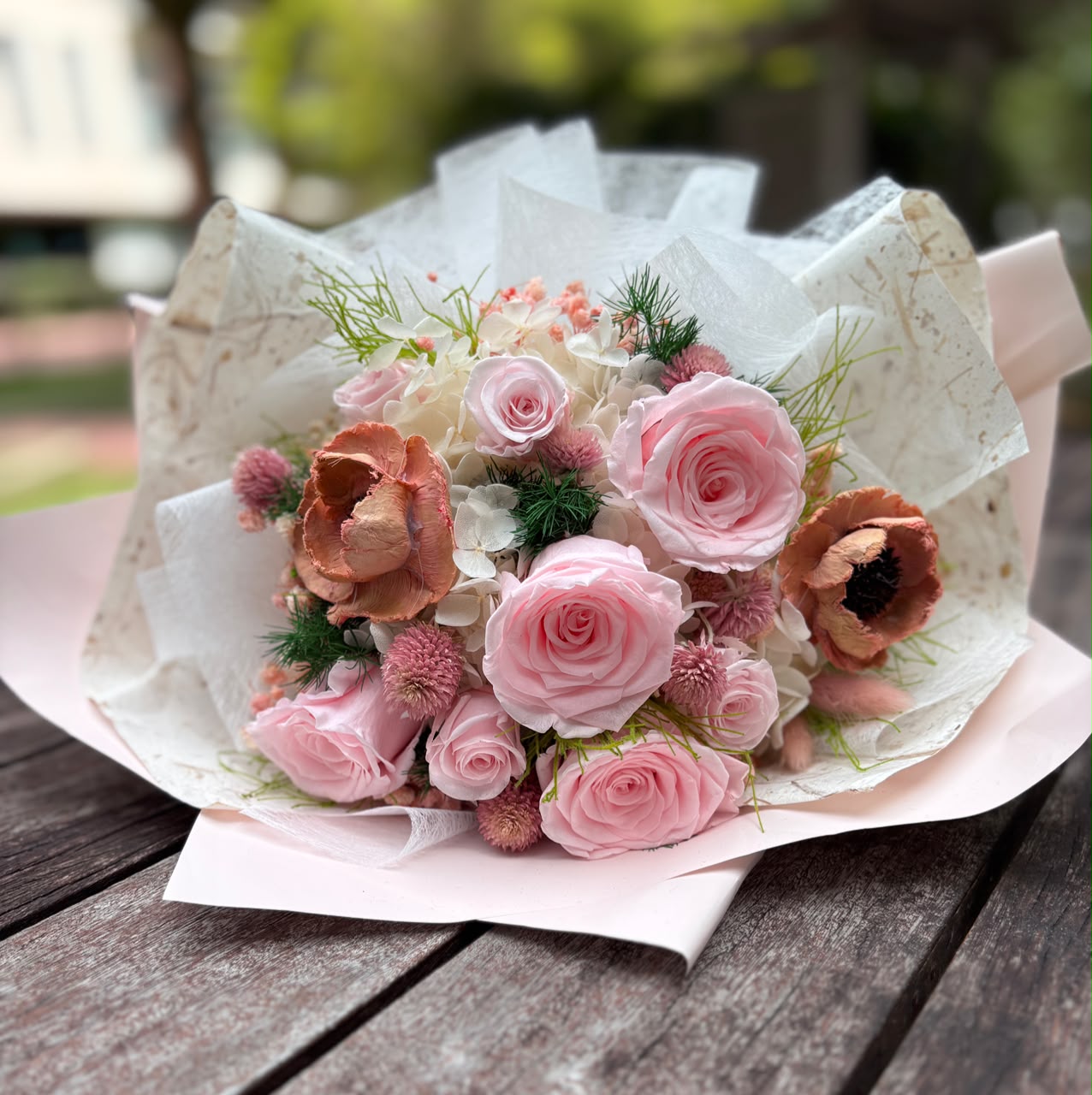 Momoko Blush Harmony Fower Bouquet