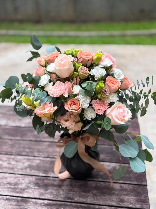 Momoko Flowers Caramel Bloom Arrangement