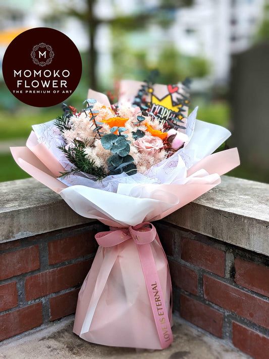 Momoko Ai no okurimono Flower Bouquet