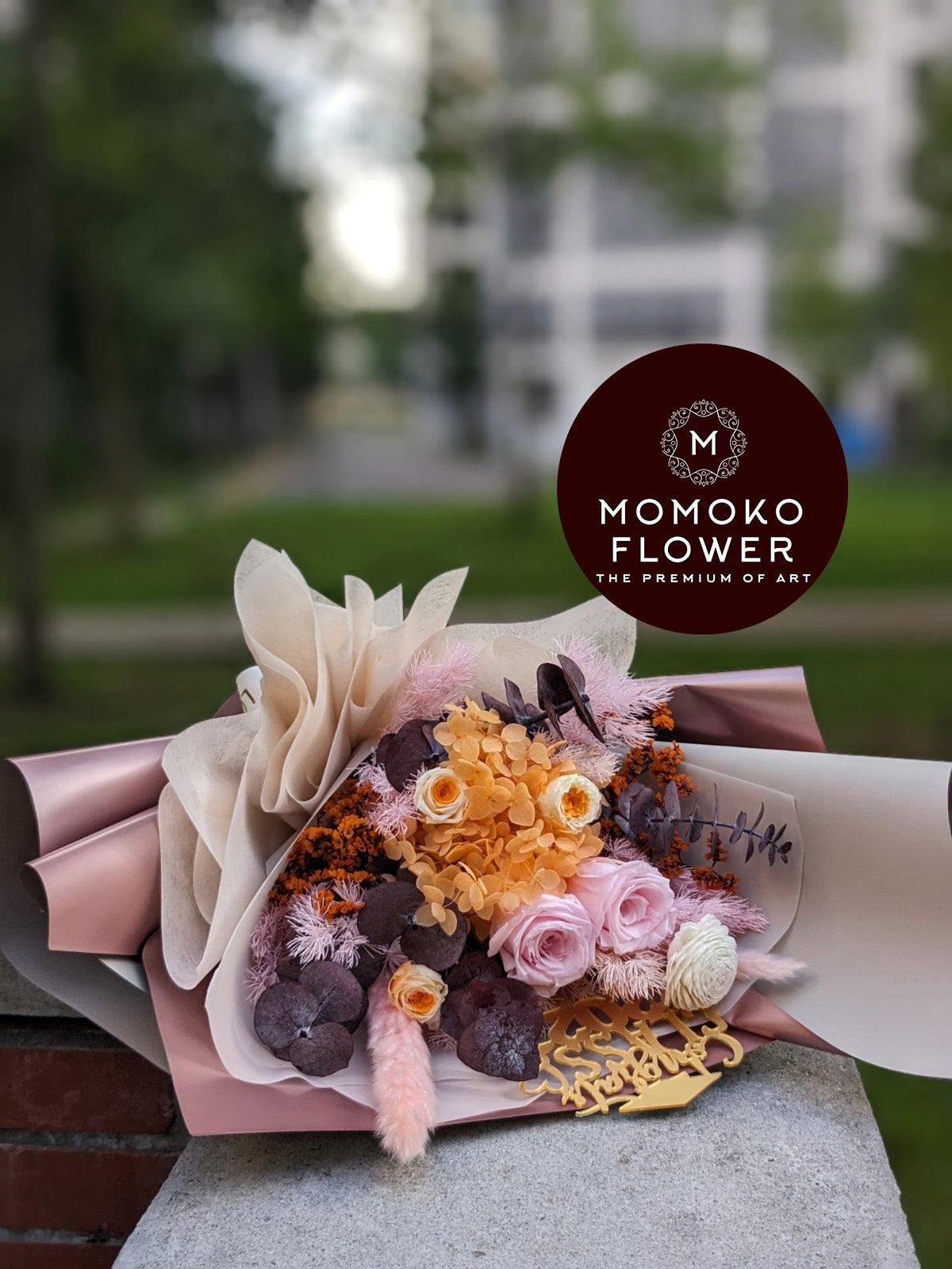 Momoko Brilliance Graduation Flower Bouquet - Momoko Flower