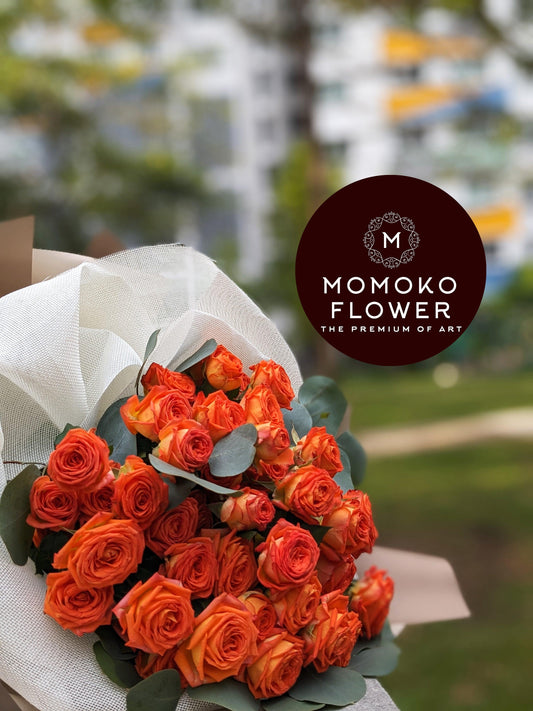 Momoko Citrus Bliss Flower Bouquet - Momoko Flower