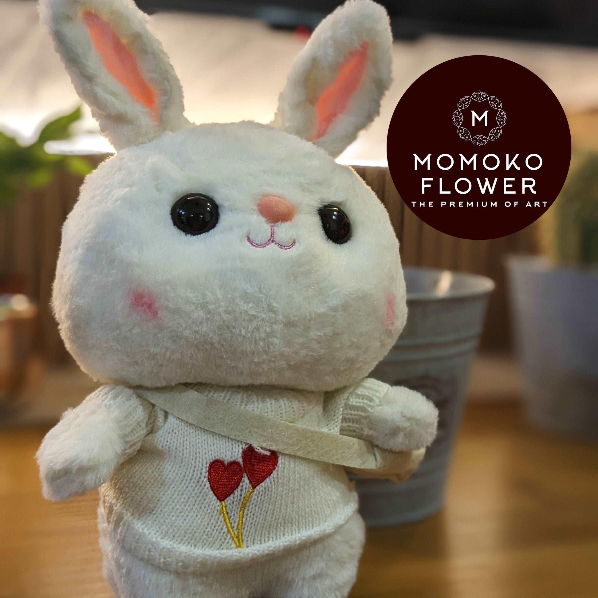 Momoko Double Love Sweater Rabbit - Momoko Flower