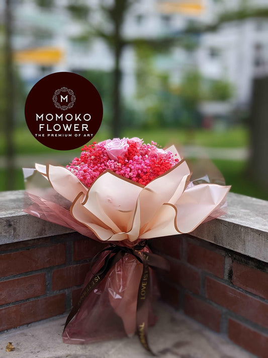 Momoko Elena Rose Flower Bouquet - Momoko Flower