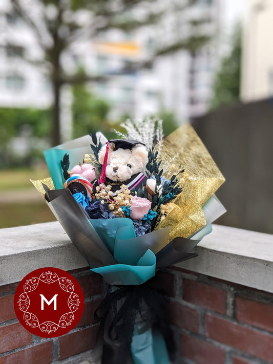 Momoko Graduation Glory Flower Bouquet - Momoko Flower