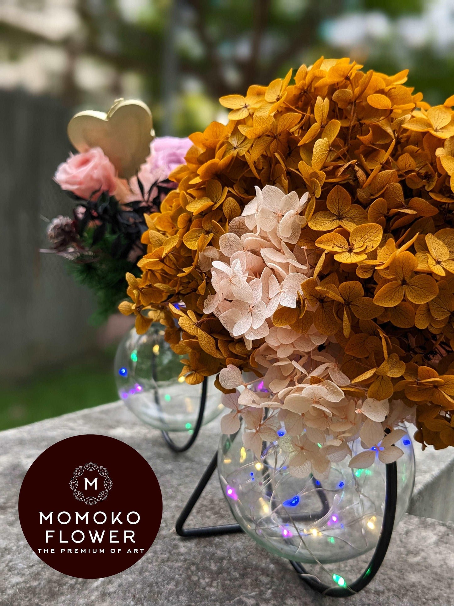 Momoko Love on Two Wheels Flower Arrangement - Momoko Flower