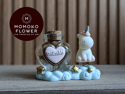 Momoko Lovely Unicorn and Bottle - Momoko Flower