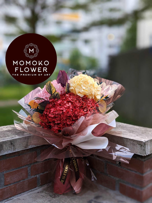 Momoko Mother's Luxury & Serene Love Flower Bouquet - Momoko Flower