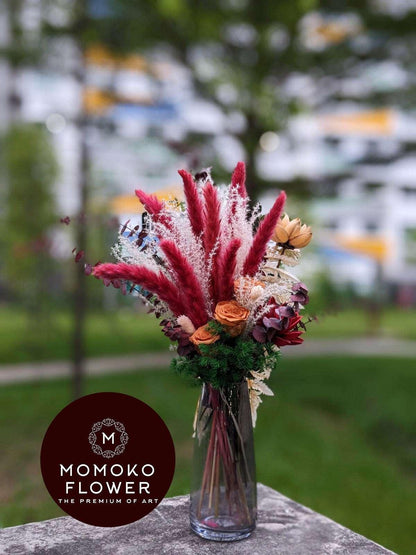 Momoko Mother's Warmth and Embrace Flower Arrangement - Momoko Flower