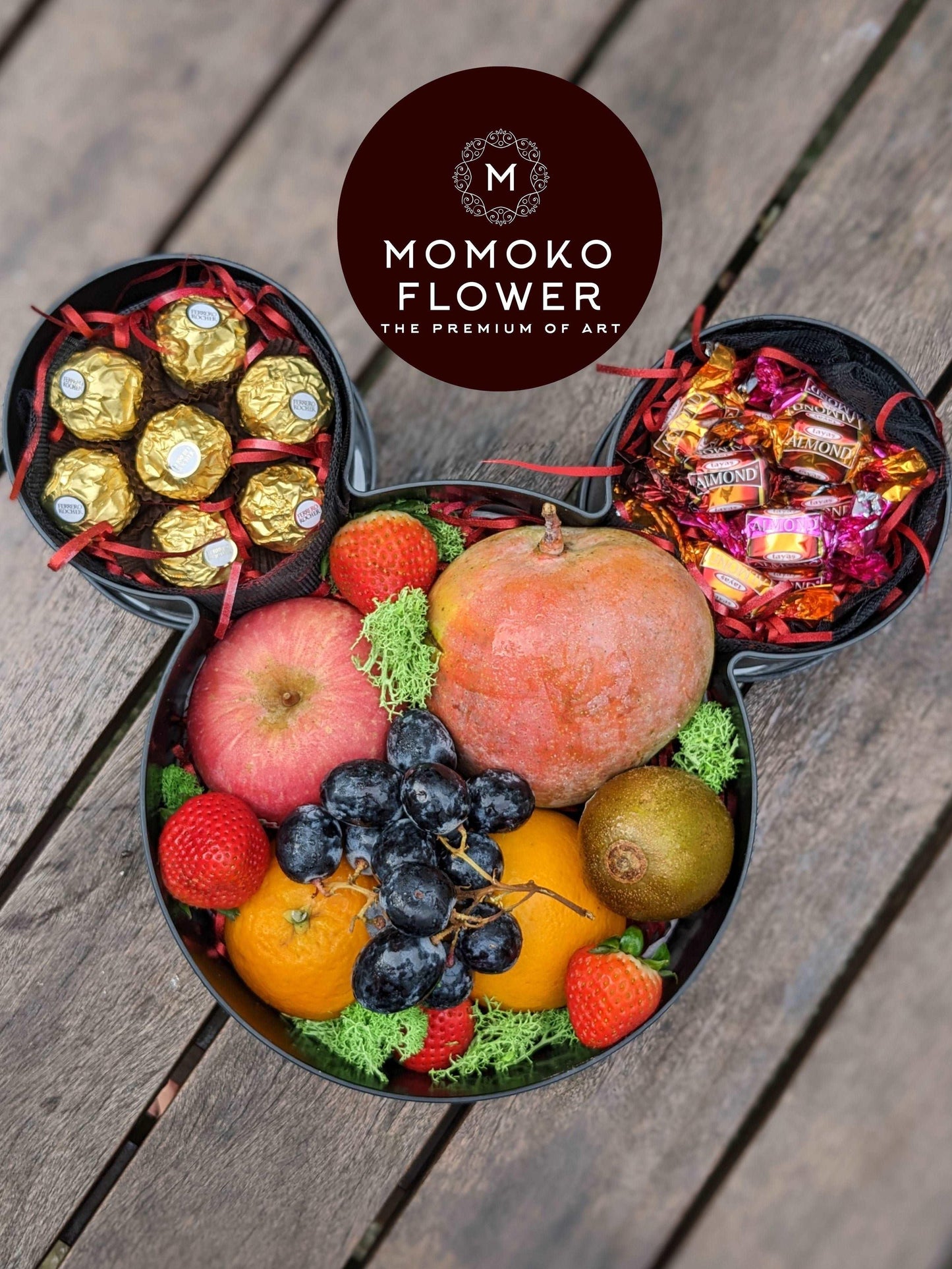 Momoko Platinum Sweet and Fruits Arrangement - Momoko Flower