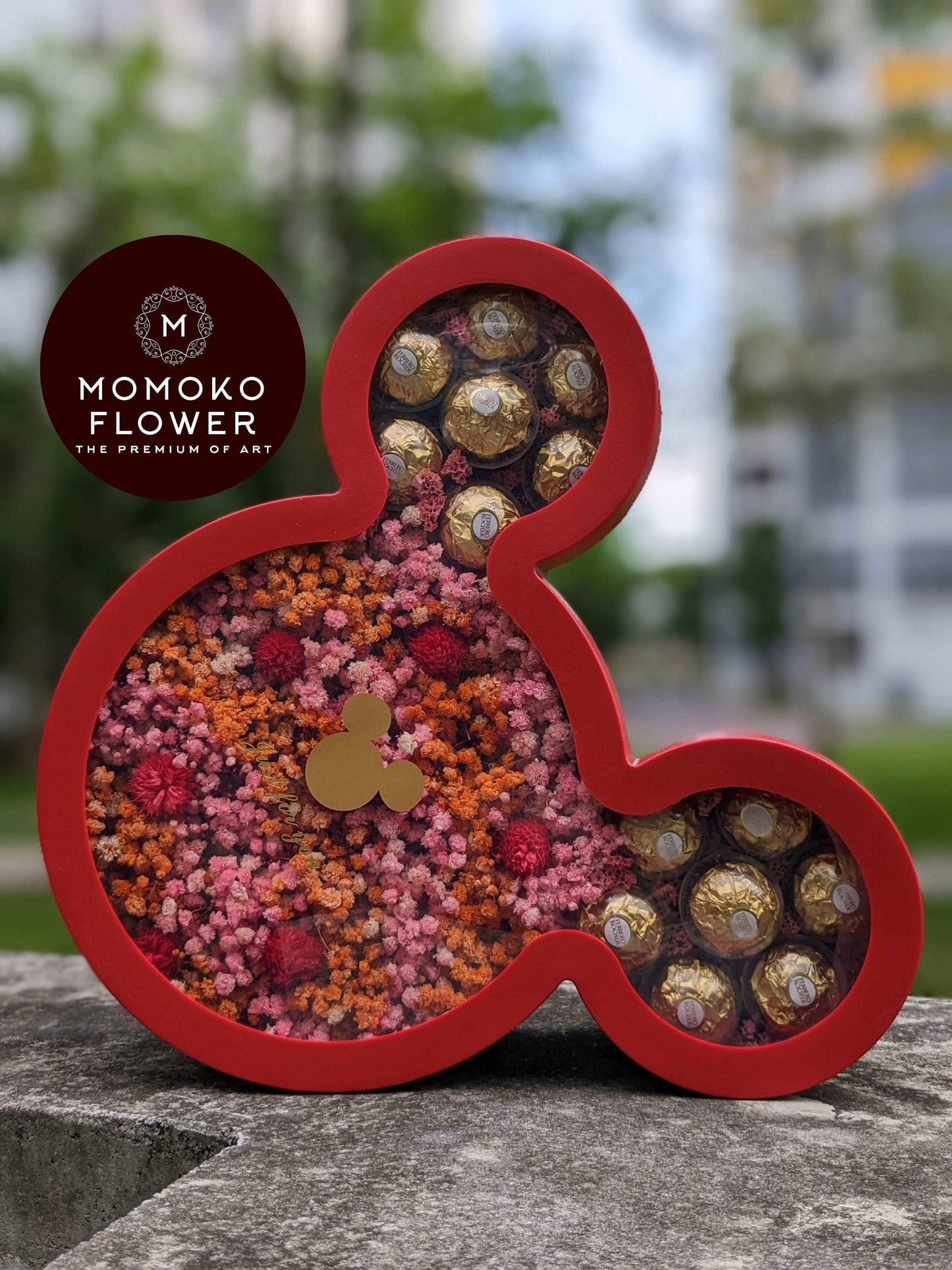 Momoko Red Blossomville Flowers Box - Momoko Flower