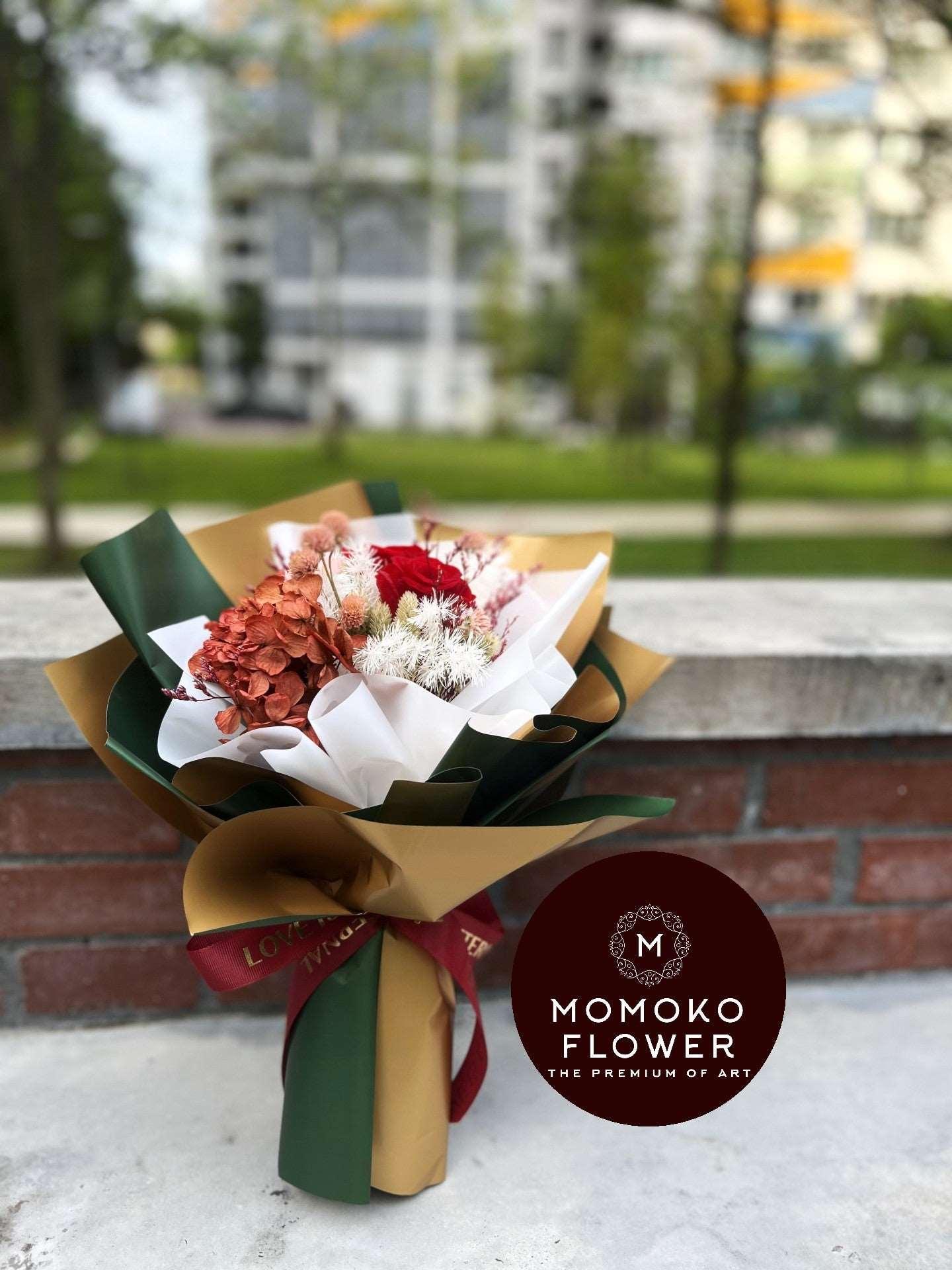 Momoko Samantha Rose Flower Bouquet - Momoko Flower